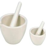 MORTAR & PESTLE PORCELEIN