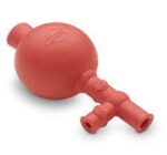 PIPETTE FILLER RED RUBBER