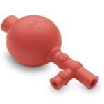 PIPETTE FILLER RED RUBBER